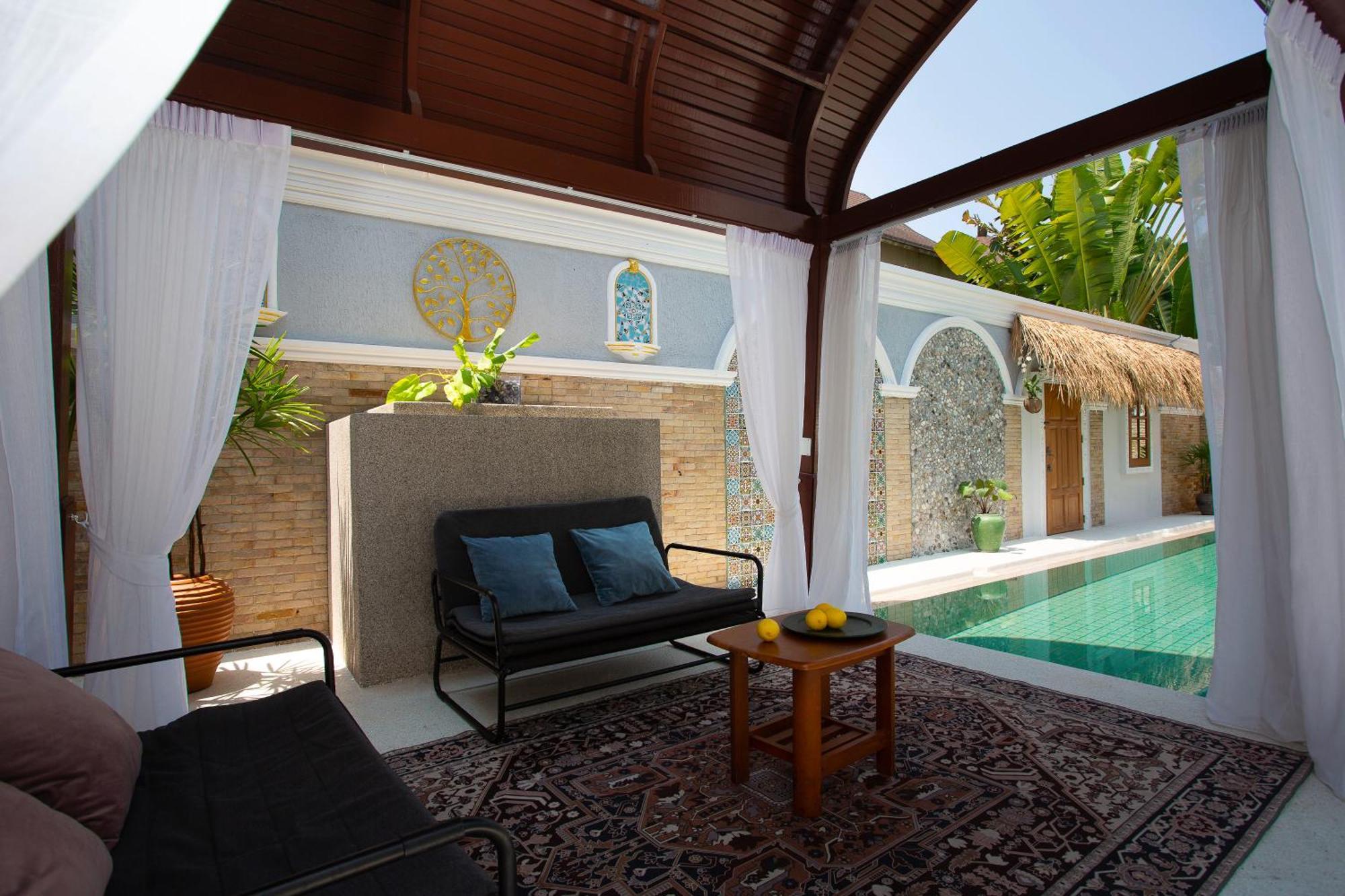 Nagawari Art Maldives Pattaya Villa Na Chom Thian Eksteriør bilde