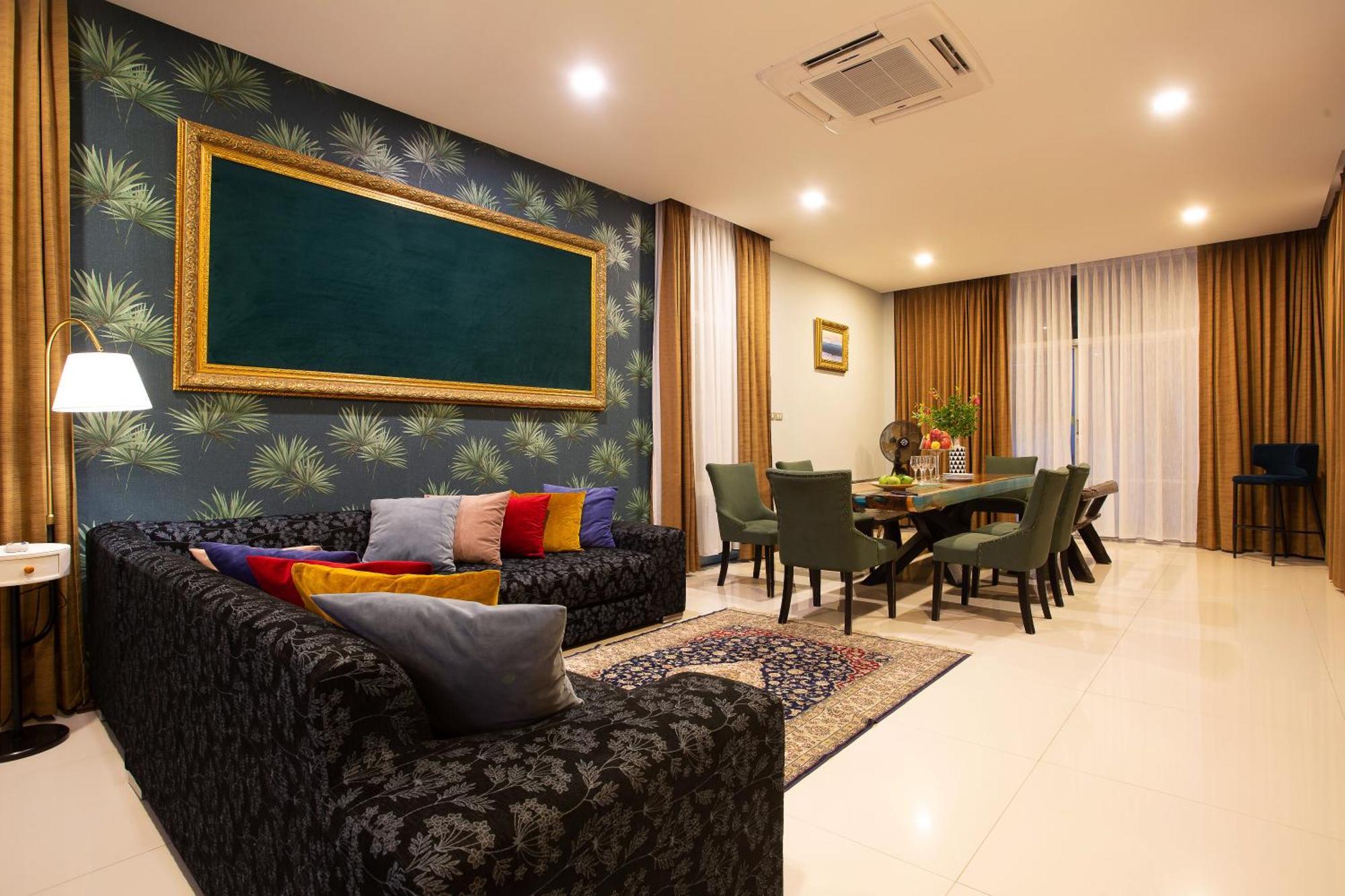 Nagawari Art Maldives Pattaya Villa Na Chom Thian Eksteriør bilde