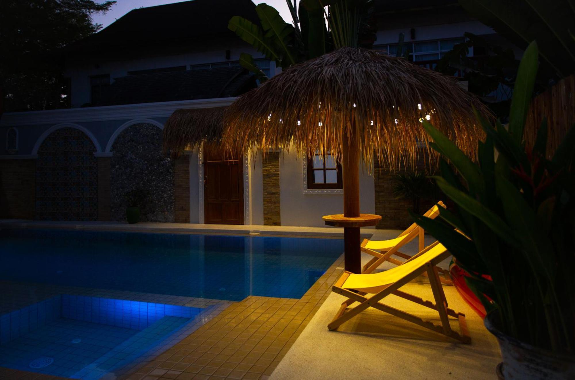Nagawari Art Maldives Pattaya Villa Na Chom Thian Eksteriør bilde