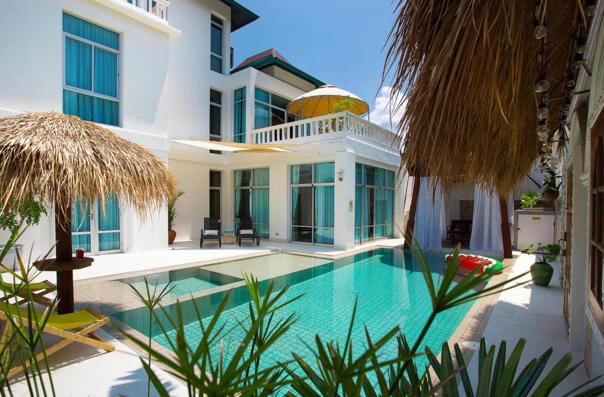 Nagawari Art Maldives Pattaya Villa Na Chom Thian Eksteriør bilde