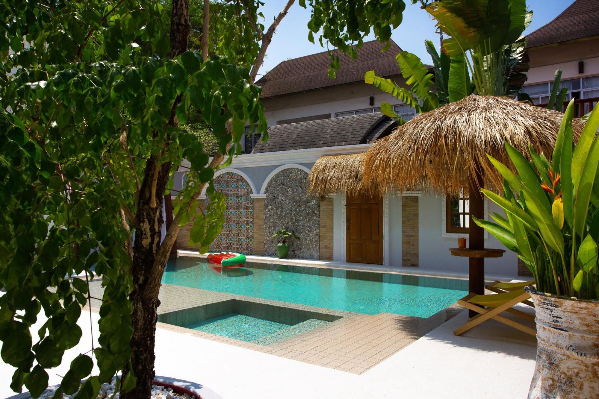 Nagawari Art Maldives Pattaya Villa Na Chom Thian Eksteriør bilde
